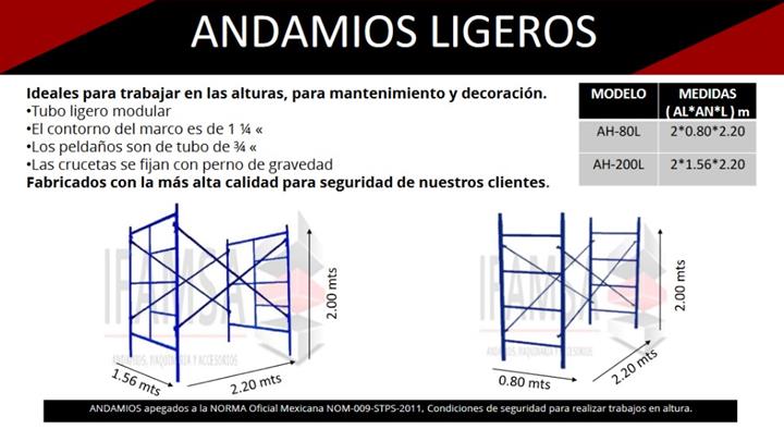 Andamios Ligeros Ifamsa image 1