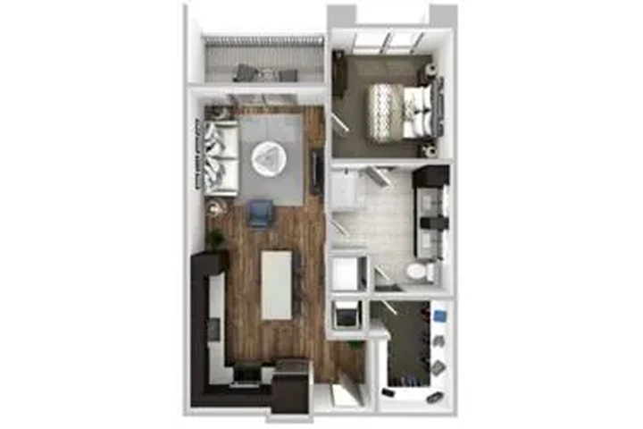 $2265 : Rental property with 1 bedro image 4