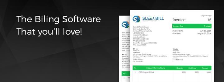 Sleek Bill Offline Software image 1