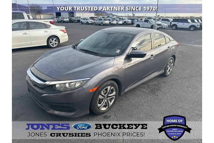 $11531 : Honda Civic 2018 LX 4dr Seda image 1