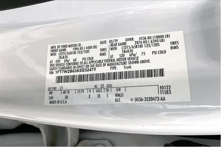 $39511 : Ford F-250 Super Duty 2019 4 image 8