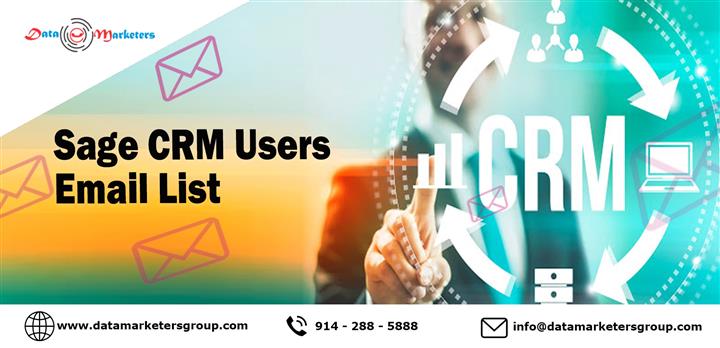 Sage CRM Users Email List image 1