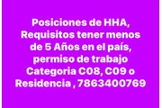 Empleos HHA/Nursing Assistant en Miami