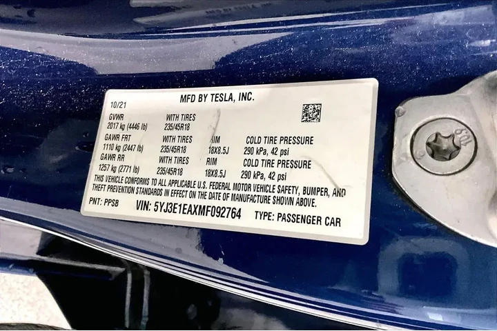 $20991 : Tesla Model 3 2021 Standard image 8