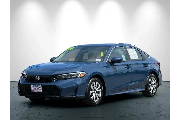 $26998 : Honda Civic 2026 LX 4dr Seda image 8