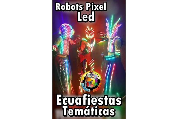 Hora Loca Guayaquil Robots Led image 3
