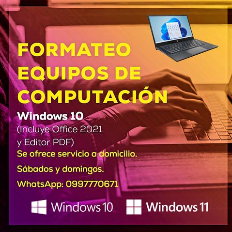 Formateo Computadoras GYE image 2