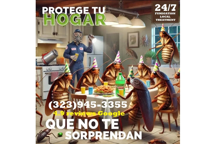 ROACHES CONTROL (323)945-3355. image 3