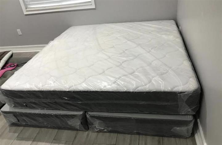$230 : New KING Mattress Bed with Box image 1