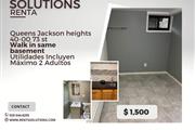 $1500 : Rento basement Jackson heights thumbnail