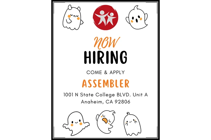 Now Hiring For Assembler!!!! image 1