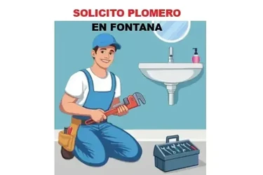 SE SOLICITA PLOMERO $30/hr📍 en San Bernardino