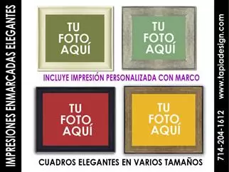 SE VENDEN CUADROS CON FOTOS image 1