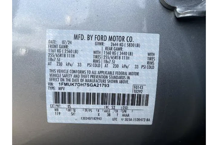 $32981 : Ford Explorer 2025 Active 4d image 5