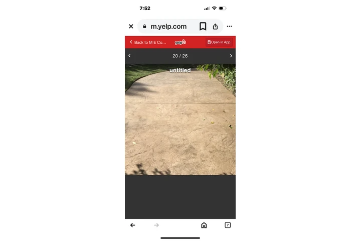 M E concrete image 2