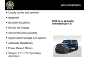 $23450 : Jeep Wrangler Unlimited 2019 thumbnail