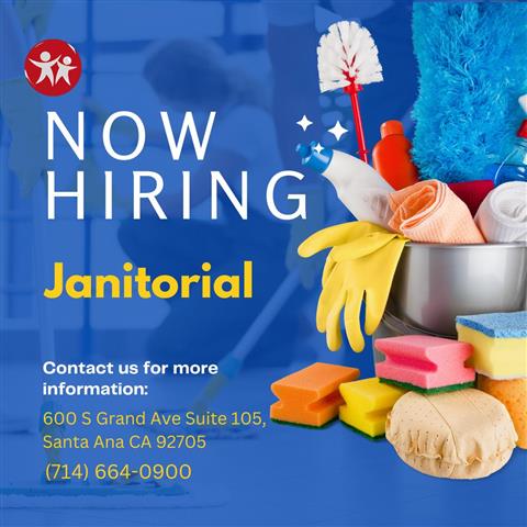 Now Hiring Janitorial image 1