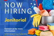 Now Hiring Janitorial