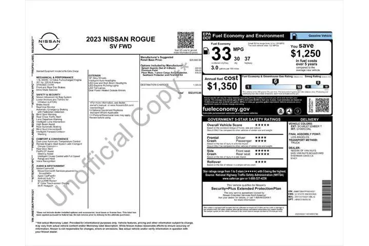 $20749 : Nissan Rogue 2023 SV 4dr Cro image 3
