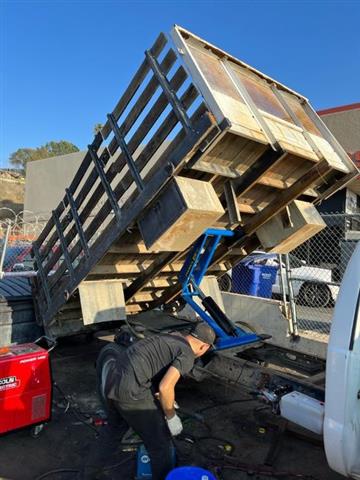Pier Dump Truck Installation image 2