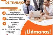 Oficina Necesita Personal en Orange County