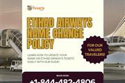 Name Change on Etihad Tickets en Los Angeles