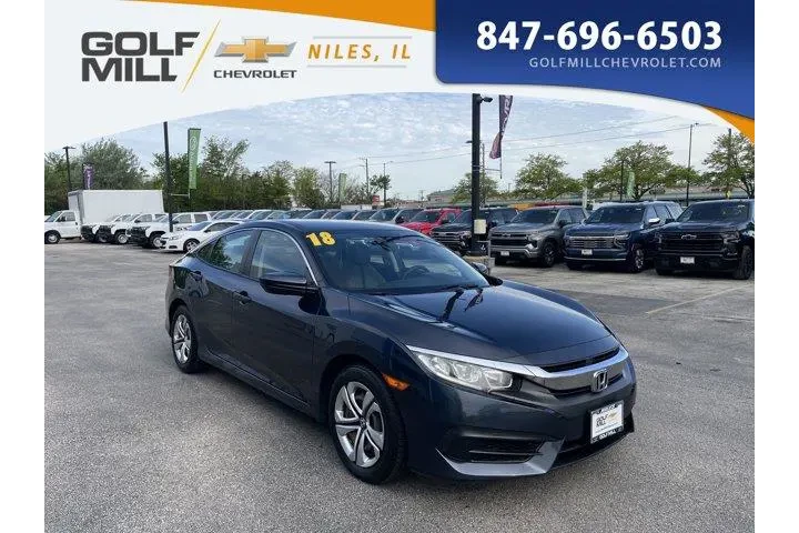 $16331 : Honda Civic 2018 LX 4dr Seda image 5