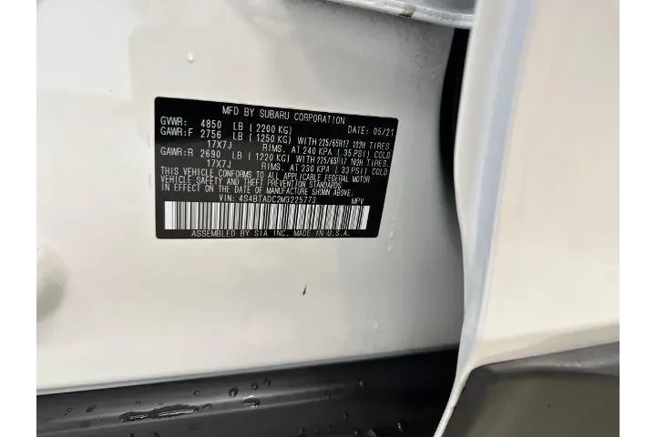 $24648 : Subaru Outback 2021 AWD Prem image 10