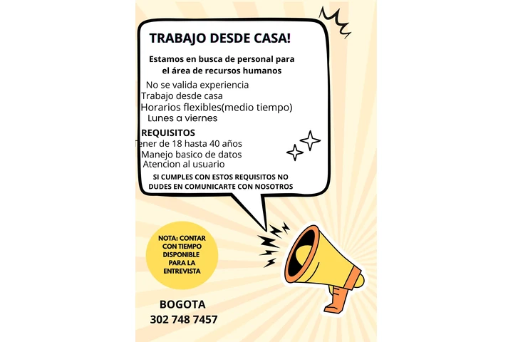 TRABAJO DESDE CASA image 1