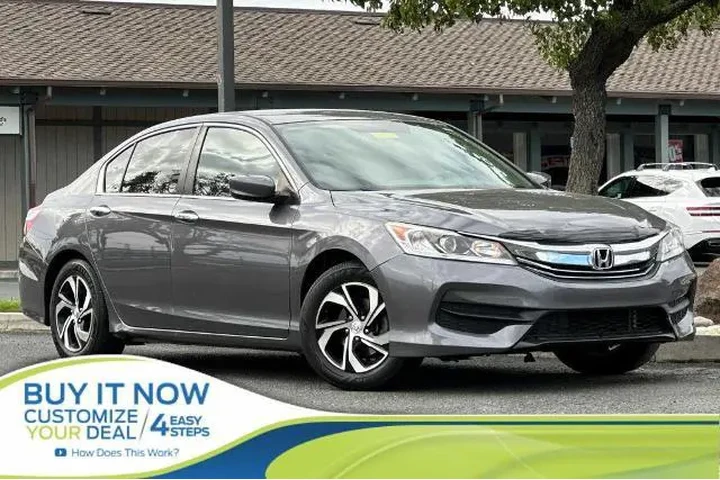 $15387 : Honda Accord 2016 LX 4dr Sed image 1