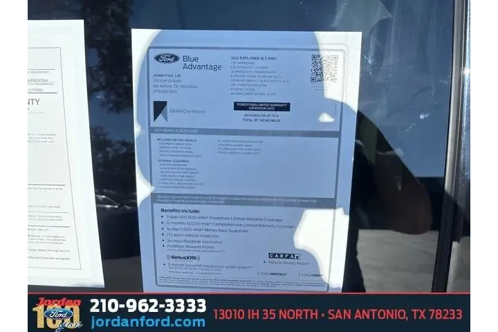 $29619 : Ford Explorer 2022 XLT 4dr S image 8