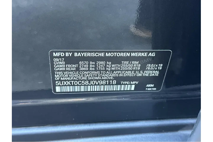 $16777 : 2018 X5 xDrive40e iPerformance image 1