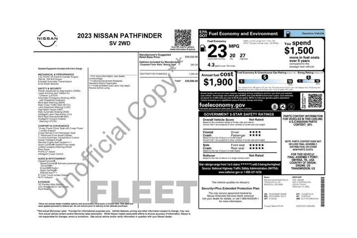 $25896 : Nissan Pathfinder 2023 SV 4d image 10