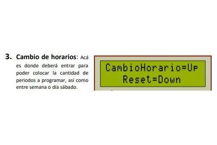 Timbre Automatizado / colegios image 3