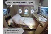 Alaska Airlines First Class en Wilmington