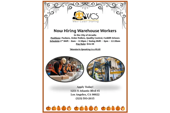 Warehouse Workers//Needed image 1