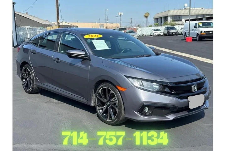 2021 Honda Civic Sport Sedan image 4