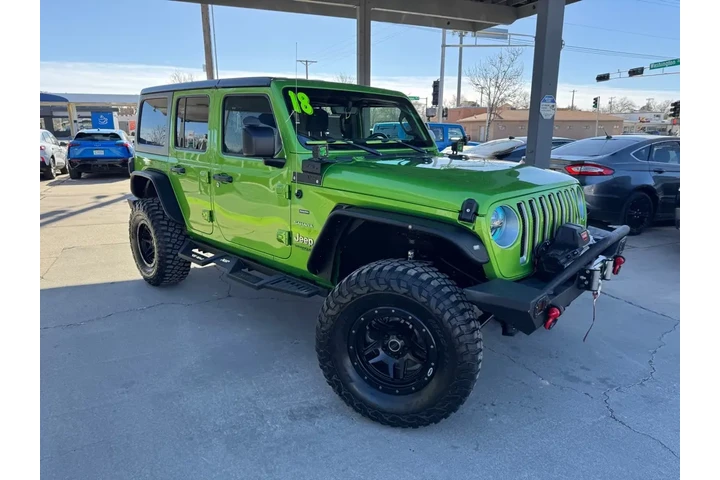 2018 Wrangler Unlimited Sahara image 3