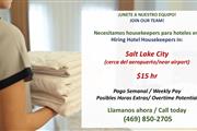 Vacantes para housekeeping SLC en Salt Lake City