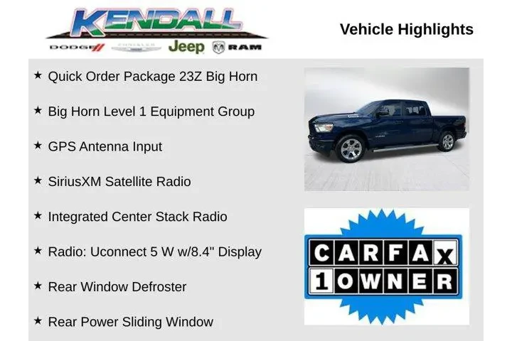 $30299 : Ram 1500 2023 4x2 Big Horn 4 image 3