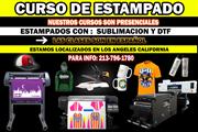 Curso de Estampado en PLAYERAS en Los Angeles