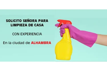 TRABAJO PARA LIMPIEZA DE CASA en Los Angeles