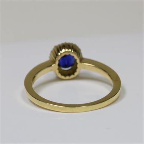 $3799 : 1.44 cttw Blue Sapphire Rings image 2