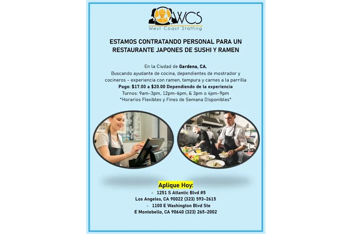 Personal Para Restaurante image 1