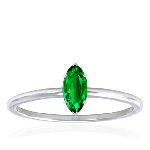 $1938 : Shop Emerald Solitaire Rings image 1