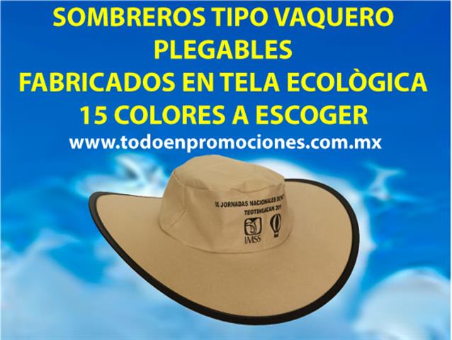 $1 : SOMBRERO TIPO VAQUERO CAMPAÑAS image 5