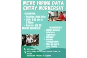 DATA ENTRY CLERK