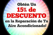 15% descuento en reparaciones en Imperial County