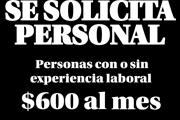 Se Requiere personal en Guayaquil