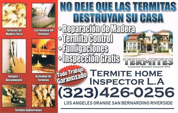 CONTROL TERMITAS (323)426-0256 image 1